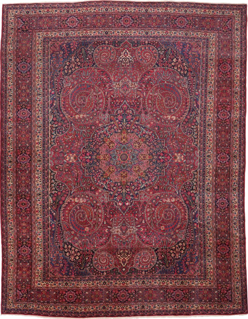 Hand Knotted Persian Mashad