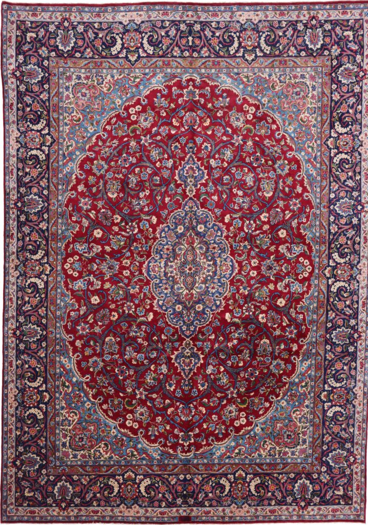 Hand Knotted Persian Kerman