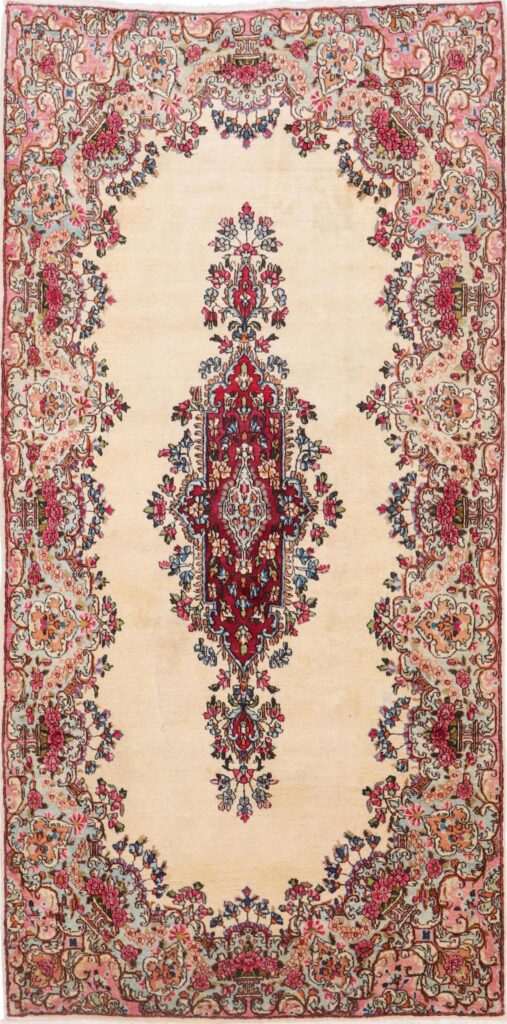 Hand Knotted Persian Kerman