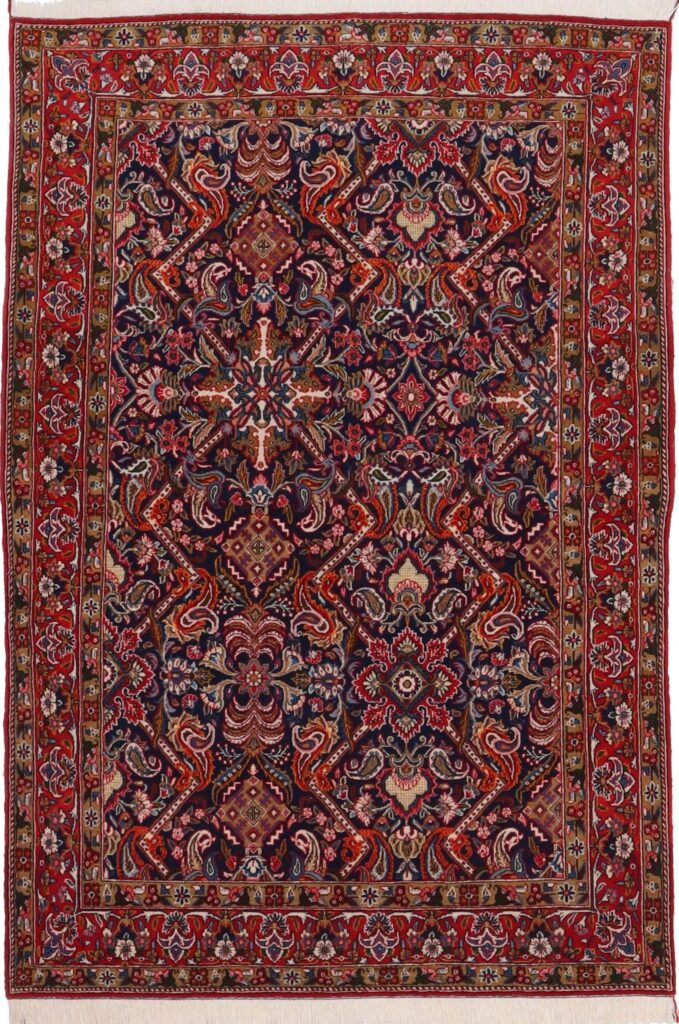 Hand Knotted Persian Qom